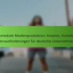 Crossmediale Medienproduktion: Ansätze, Vorteile und Herausforderungen für deutsche Unternehmen