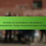 Die Rolle von Social Media in der deutschen Medienlandschaft: Trends, Herausforderungen und Chancen
