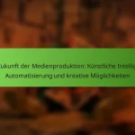 Die Zukunft der Medienproduktion: Künstliche Intelligenz, Automatisierung und kreative Möglichkeiten
