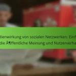 Medienwirkung von sozialen Netzwerken: Einfluss auf die öffentliche Meinung und Nutzerverhalten